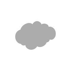 Clouds silhouettes. clouds shapes