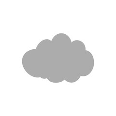 Clouds silhouettes. clouds shapes