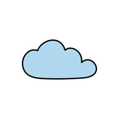 Cartoon clouds. vector collection.