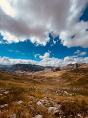 Landscape of a Durmitor mountain