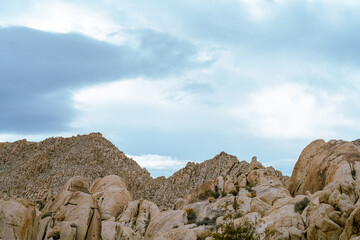 Desert Boulder Formations in Joshua Tree