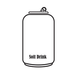 Canned drink icon
