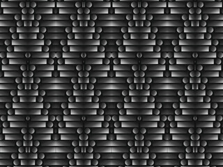 Unique black textured abstract background design with dark colors.