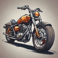 Obraz na płótnie Canvas Motorcycle Icon Background Very Cool