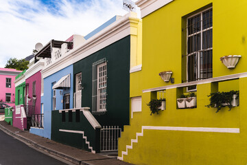 Bo Kaap, district in Cape Town, South Africa.