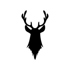 Deer head design vector. Deer animal icon vector illustration
