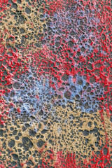 Texture poterie céramique alvéolée 