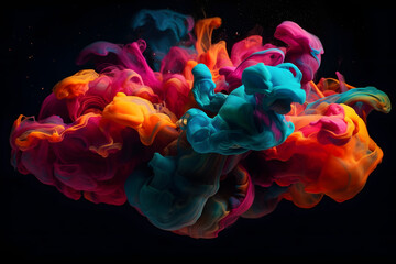 Fototapeta premium colorful nature background. 