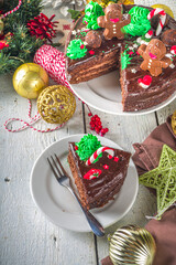 Christmas Chocolate Cake