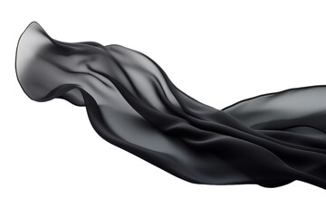 Naklejka premium Elegant fashion flying satin silk cloth design for product display