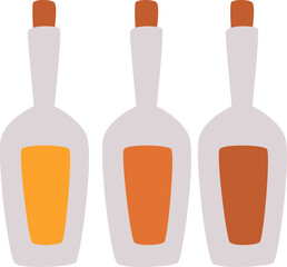 Bottles With Vine