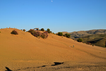 sand dunes - Ammothines, Gomati area, Lemnos island, Greece, Aegean Sea