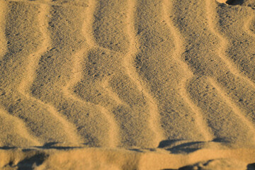 sand shaped by the wind - Ammothines, Gomati area, Lemnos island, Greece, Aegean Sea