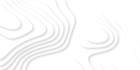 Black and white wave papercut topology. Abstract luxury background 3d realistic design use for ads banner and advertising print design vector. 3d topography relief. Vector topographic illustration.