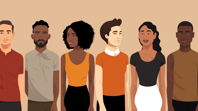 Racial Discrimination: A powerful visual illustrating the impact of racial discrimination and the need for societal change towards inclusivity