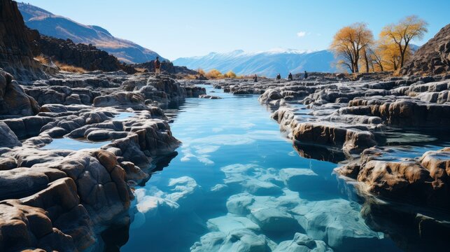 Hot Springs National Park Natural Mineral, HD, Background Wallpaper, Desktop Wallpaper
