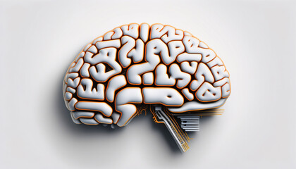 cybernetic brain, cyberpunk, transhumanism, artificial intelligence