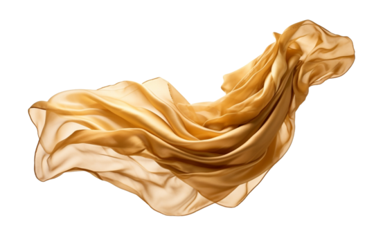 Elegant fashion flying satin silk cloth design for product display