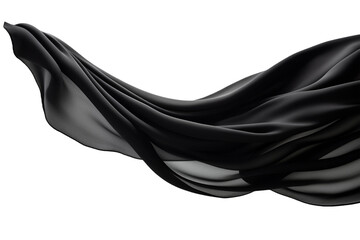 Elegant fashion flying satin silk cloth design for product display