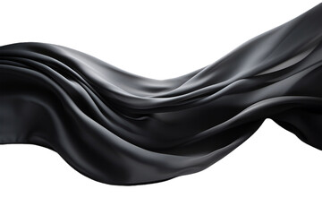Elegant fashion flying satin silk cloth design for product display - obrazy, fototapety, plakaty