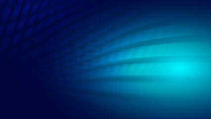 Abstract creative glow light and shade on blue background illustration.