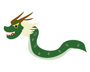 辰。竜、龍。ベクターイラスト