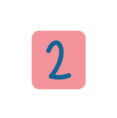 Present in flat cartoon design. Burst of joy to illustrations with this vibrant design, featuring a pink present box for a festive ambiance. Vector illustration.