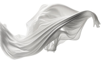 Elegant fashion flying satin silk cloth design for product display