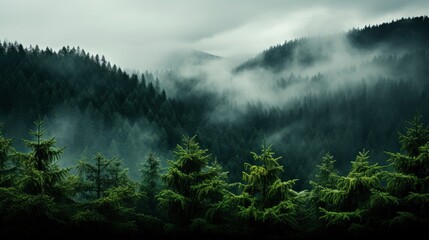 Beautiful Wide Format Image Pristine Forest, HD, Background Wallpaper, Desktop Wallpaper