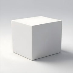 3d box white