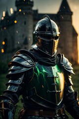 Knight Hero and RPG character asset for games artwork and 4k wallpapers of cinematic epic realism
