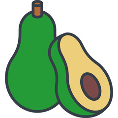 Avocado Icon
