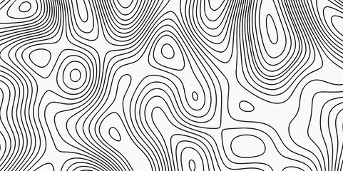 Natural printing illustrations of Map in Contour Line Light topographic topo contour Black-white background from a line similar to a Topographic 