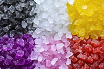 Fototapeta premium an image displaying sugar crystals in detail
