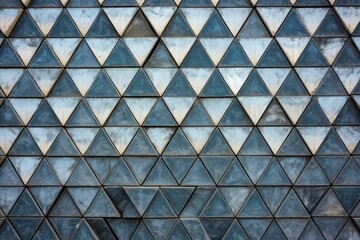 triangular patterns on a pyramid