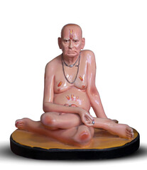 Shri Samarth god Statue of Swami. Swami of Akkalkot. Indian hindu saint.
