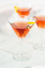 Cosmopolitan cocktail