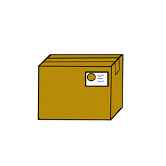 The package icon is usually used by sellers to indicate the process of packing and sending goods