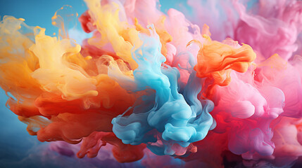 Fototapeta premium abstract watercolor background HD 8K wallpaper Stock Photographic Image