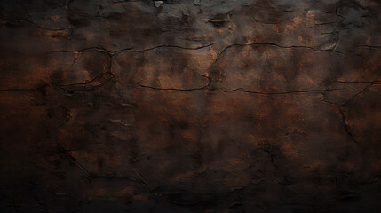 Dark brown abstract wall background
