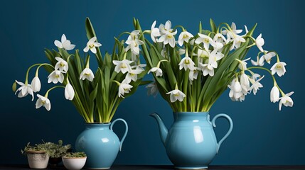 Spring Snowdrops Flower Early Close Flowers, HD, Background Wallpaper, Desktop Wallpaper