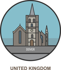 Dover. Cities and towns in United Kingdom