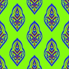 Fototapeta premium ethnic, ikat, patterns, geometric, native, tribal, boho, motif, aztec, textile, fabric, carpet, mandalas, african, american, india, flower, printing, wallpaper, silk, batik, fiber, asia, pape, abstrac