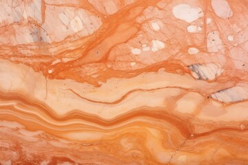 Naklejka premium macro shot of a peach-toned marble slab