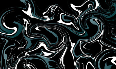 Abstract vector background. Liquid paint. Fluid art.