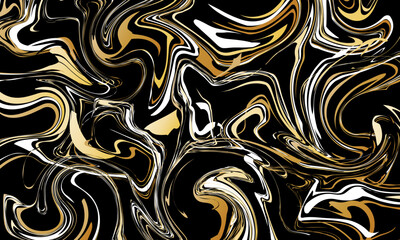 color swirl liquid black background. fluid abstract.