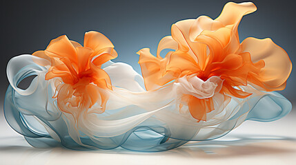 flower in vase HD 8K wallpaper Stock Photographic Image