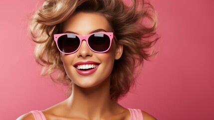 Young Woman Tourist Pink Dress Straw, HD, Background Wallpaper, Desktop Wallpaper