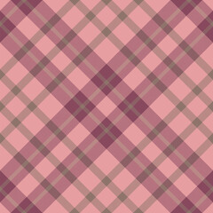 Plaid pattern vector. Check fabric texture. Seamless textile design for clothes, paper print.
