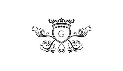 Luxury Crown Card Logo G